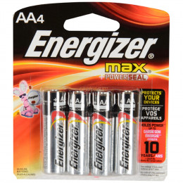 Элемент питания Energizer AA LR6 Max/4BL