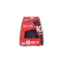 ACV KIT 2.10S (2-кан усил-ля 10AWG) Комплект проводов 