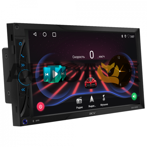 ACV AD-7002 (2din/мультимедиа/7"IPS/Android 11/1024*600/2+32Гб/FM/AM/USB/SD/4*50/BT/GPS/Wi-Fi) (8шт)