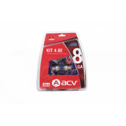 ACV KIT 4.8E Комплект проводов 4-кан усил-ля 8AWG/Mini ANL 60A