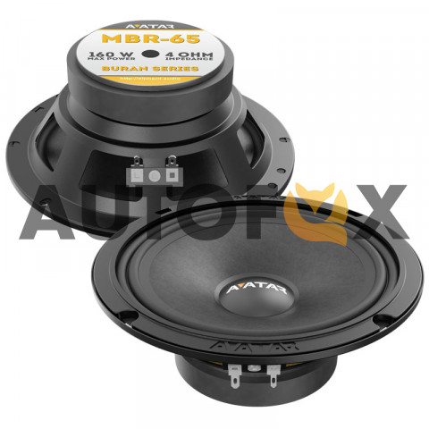 Avatar MBR-65 RMS-80Вт MAX-160Вт 4Ом 16СМ