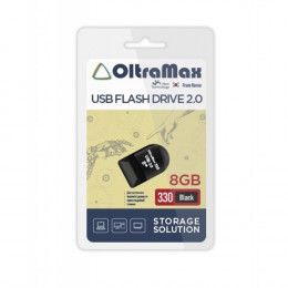 USB флэш-диск 2.0 8GB OltraMax (маленькая) Black