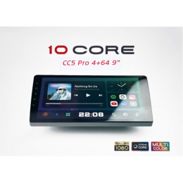 10 CORE CC5 PRO "9" 4+64GB 4G\CarPlay\10Ядер процессор