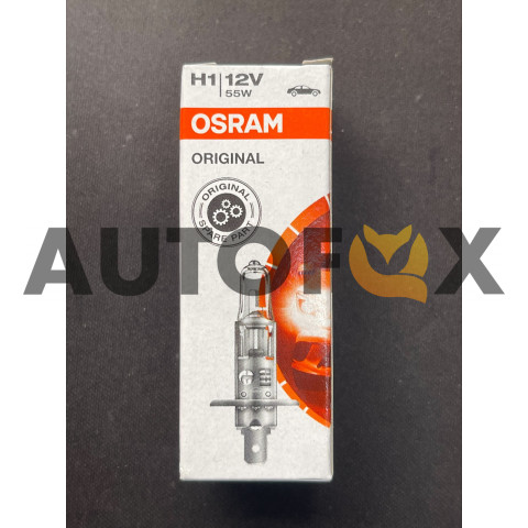 Osram Original H1 55w 12V (1шт) 64150 Картон 10шт упаковка Лампа галоген 